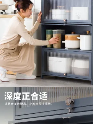 Bamboo Microwave Oven Rack: Multi-Function Kitchen Organizer Shelf