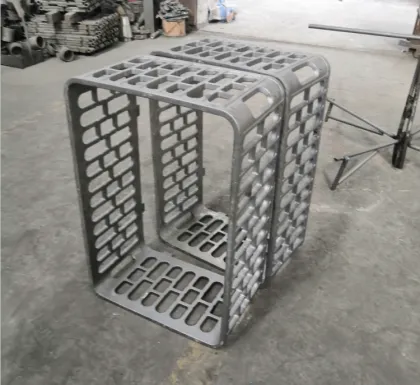 Heat treatment base tray for industrial furnace