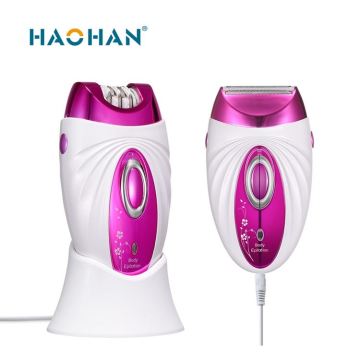 Haohan 3-in-1 Electric Ladies' Shaver - Battery Operated Women's Grooming Device with Fast Delivery