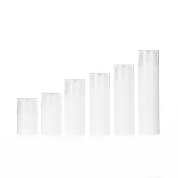 White Plastic Vacuum Airless Bottle for Lotion