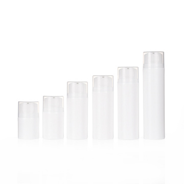 White Plastic Vacuum Airless Bottle for Lotion