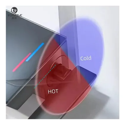Copper Digital Display Feiyu Waterfall Pull Kitchens Faucet