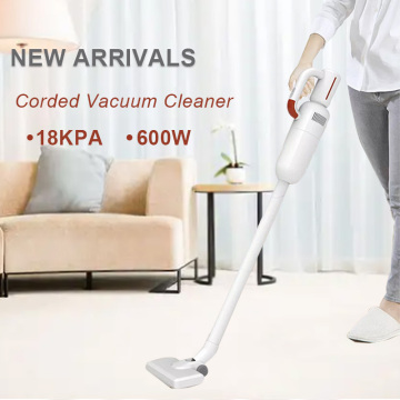 600W 18KPA Handheld Corded Vacuum Cleaner - Stick Vacuum Staubsauger with Aluminium Motor