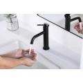 Matte black 304 stainless-steel single hole basin faucet