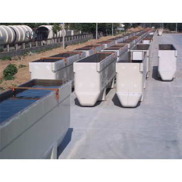 Industrial FRP electrowinning cell Polymer Concrete Cell