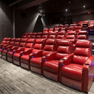 Wholesale Red PowerRecliners for Cinema Room Furniture