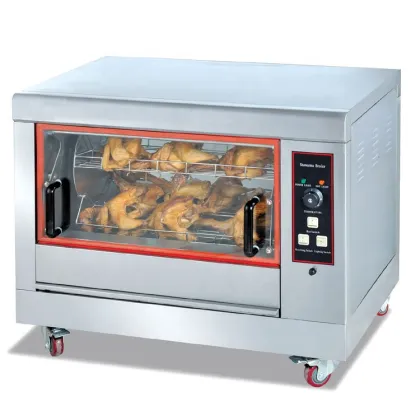 China Roast Chicken Maker: Automatic Rotisserie for Baked Duck and Grilled Chicken - Domestic & Commercial