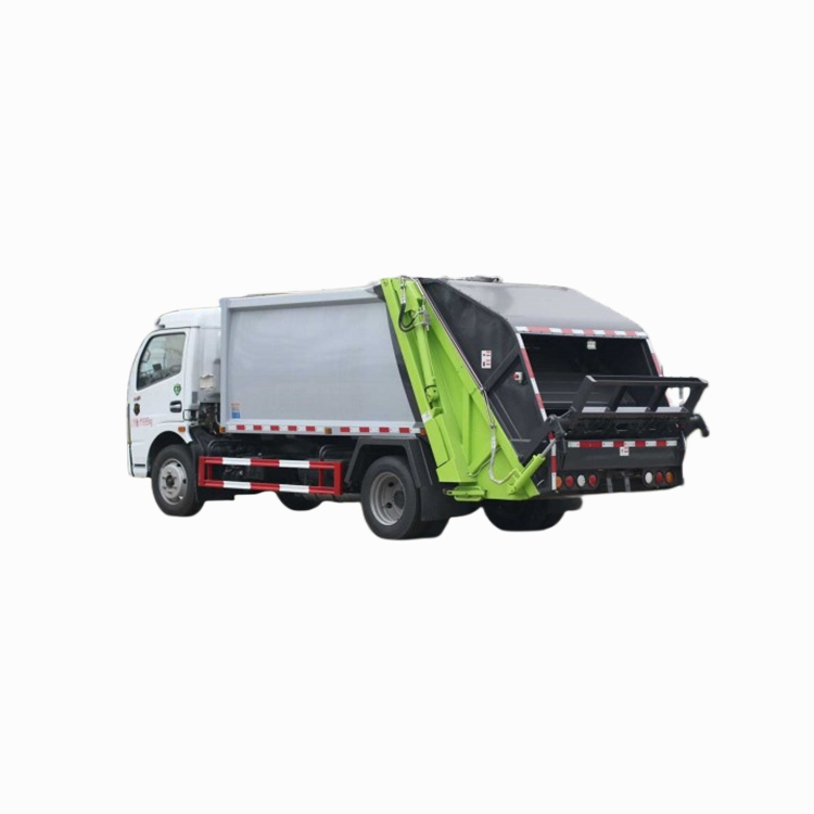 8cbm trash compactor waste truck