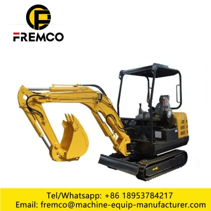 Small Construction Equipment Track Excavator