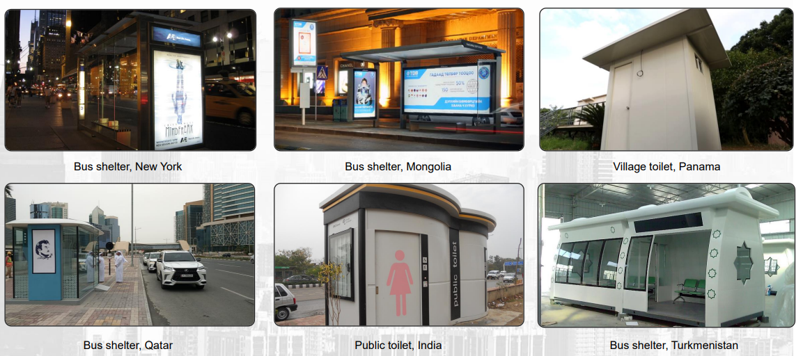 Toncom Bus Shelter Overseas Cases