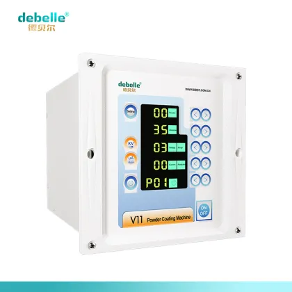 Powder coating machine controllers