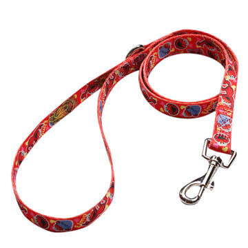 Custom Sublimation Nylon Retractable Dog Leash