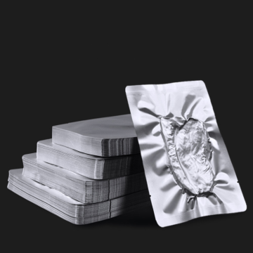 Bolsas de almacenamiento de alimentos de embalaje de papel de aluminio térmico de grado alimenticio