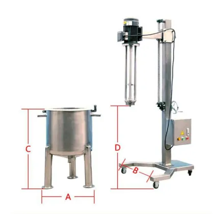 Silverson High Shear Homogenizer for Lotion Batch Mixing