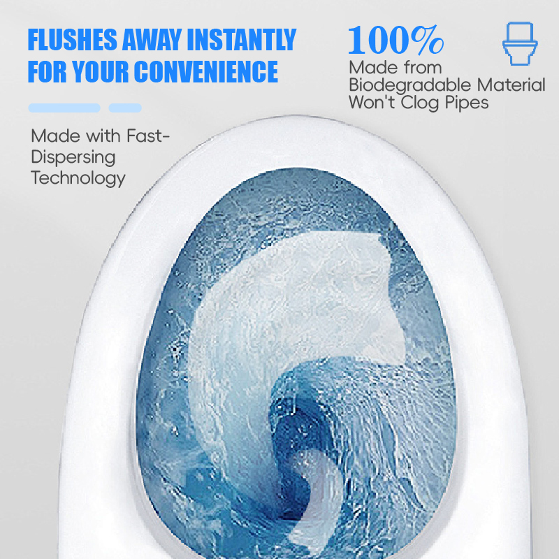 toilet wet wipes