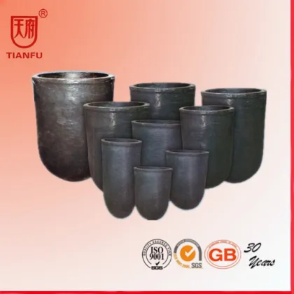 Energy Saving Lead melting pot crucible for sale
