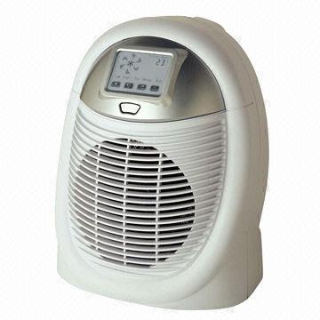 Fan heater, LCD display, multi-mode, CE/ETL certified