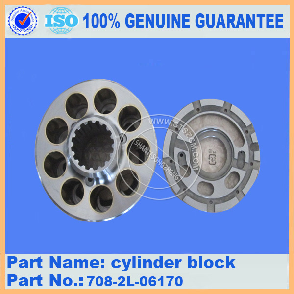 Komatsy cylinder block 708-3T-04210 for PC88MR-10