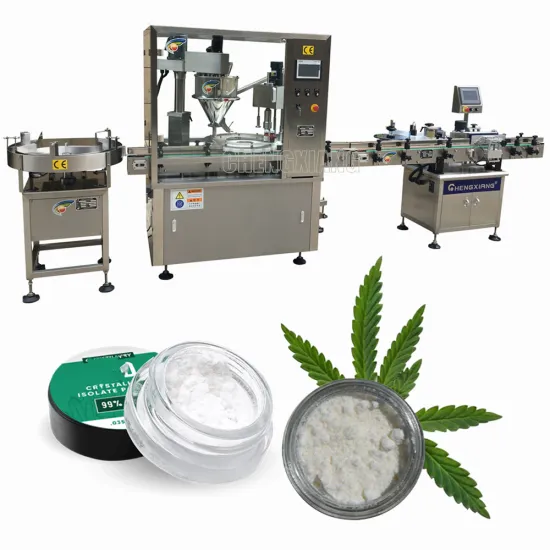 Automatic Auger Filling Machine for 20-100g Plastic Bottle and Jar Powder