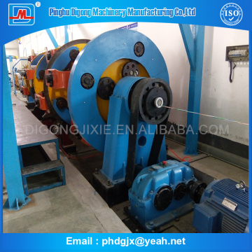 PLC control high speed stranding machine drive by motor