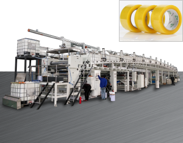 Customized Adhesive Tape Coating Machine for PET PE BOPP PVC - Factory Direct