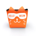 Cute cat style silicon coin purse