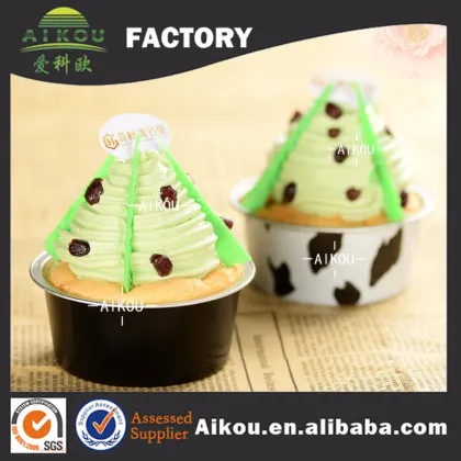 Microwave round disposable foil baking tin