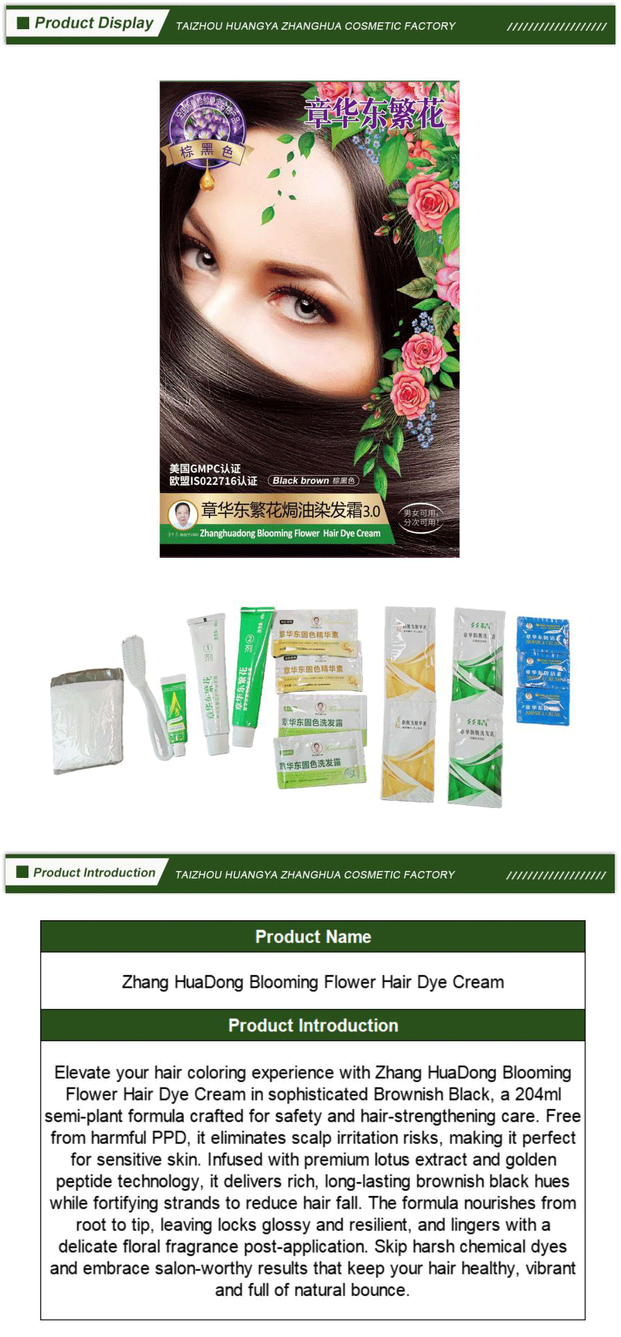 green hair dye natural formula