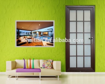 Anti-burglary and soundproof colored pvc door