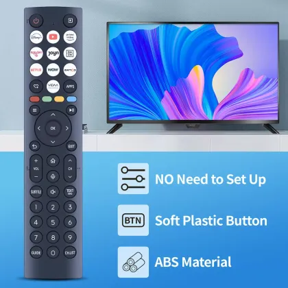 ERF2AD36H Remote Control for Hisense U6 Series Mini LED ULED 4K TV