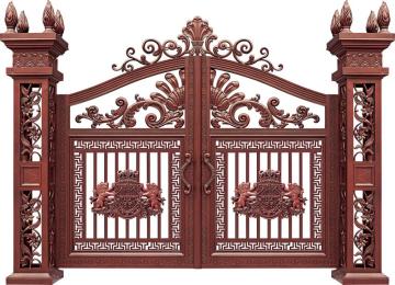 Deluxe Lion Aluminium Gate