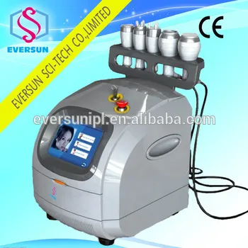 Portable ultrasonic cavitation vacuum tripolar rf bipolar for loss fatty