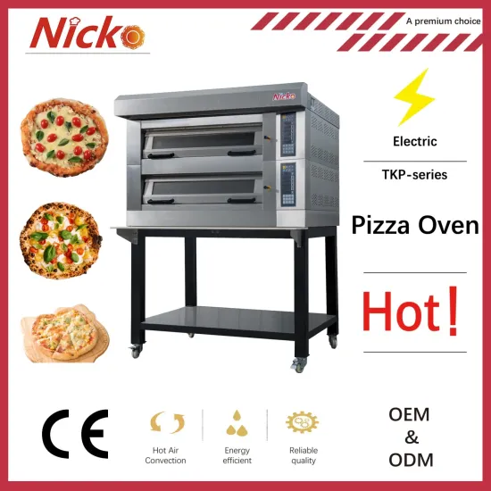 Electric Tkp-Series Pizza Oven with Computer Controller
