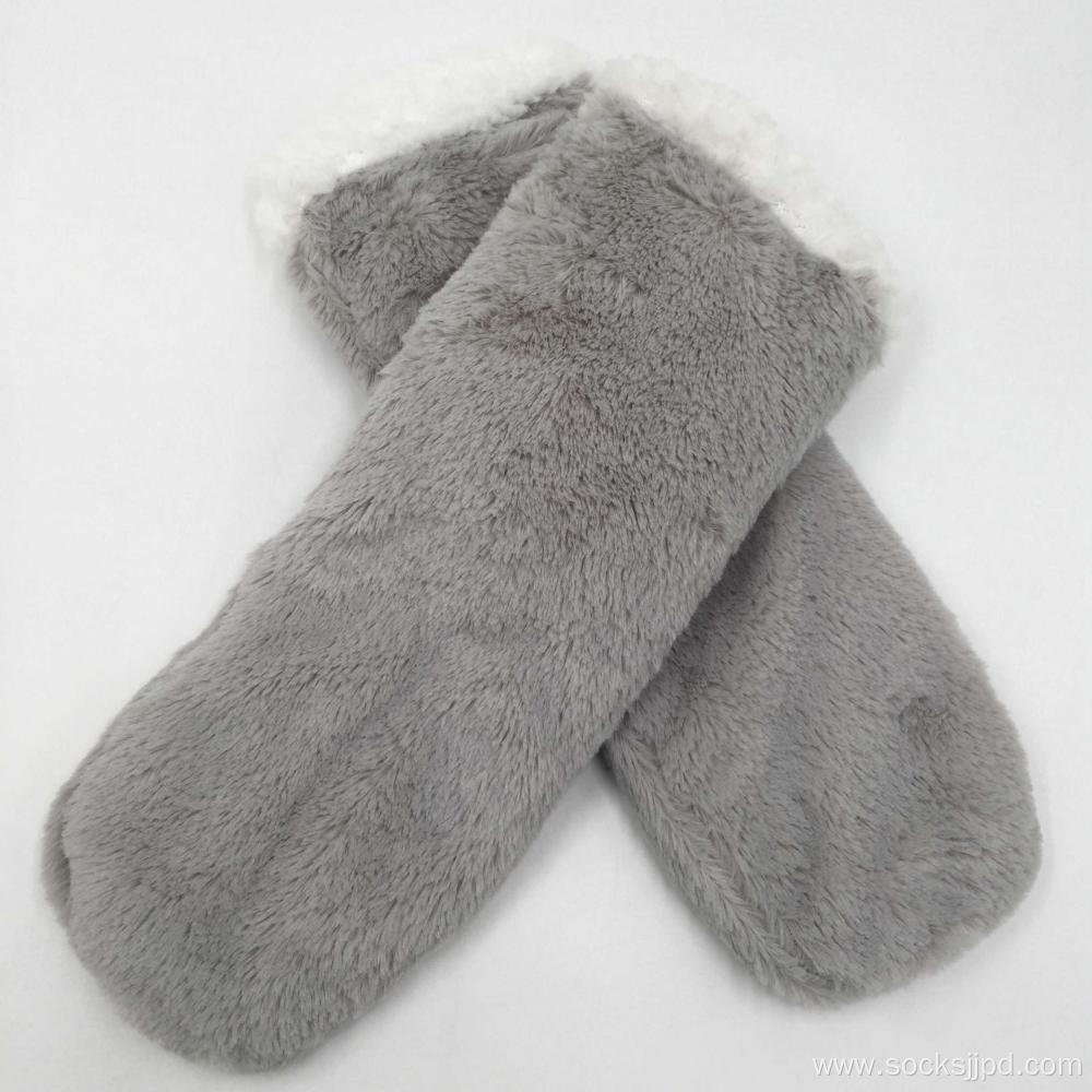 Wholesale PV fleece home socks