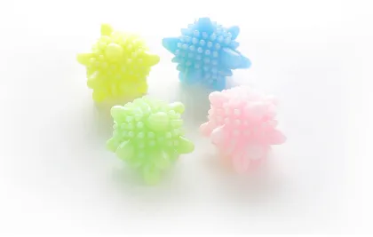 Solid Colorful PVC Scrubbing Balls: The Perfect Laundry Aid