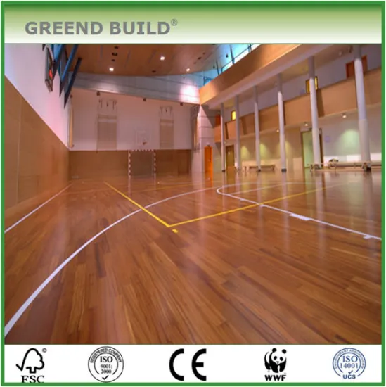 22mm hardwood indoor basketball flooring prices