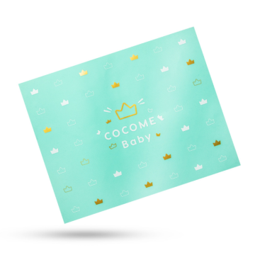 Placemat Silcione à imprimé doré personnalisé pour les enfants