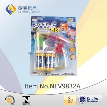 BUBBLE GUN W/LIGHT