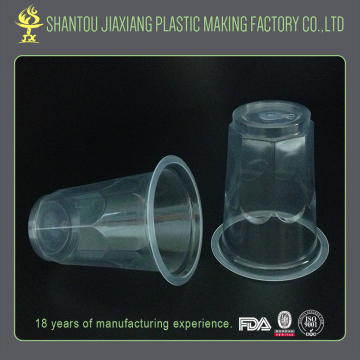 Hot item 200ml water pp material making cup plastic