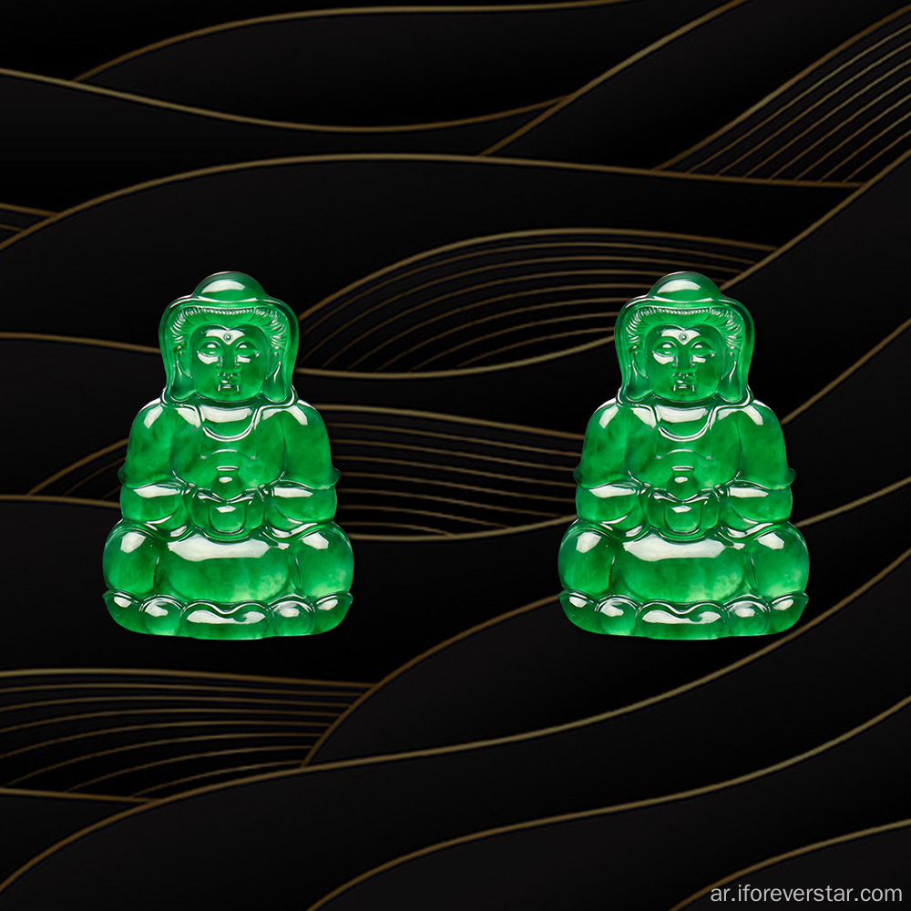 المجوهرات Avalokitesvara Jade أجمل اليهايت