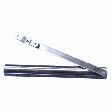 Window hinge restrictor, stainless steel 430