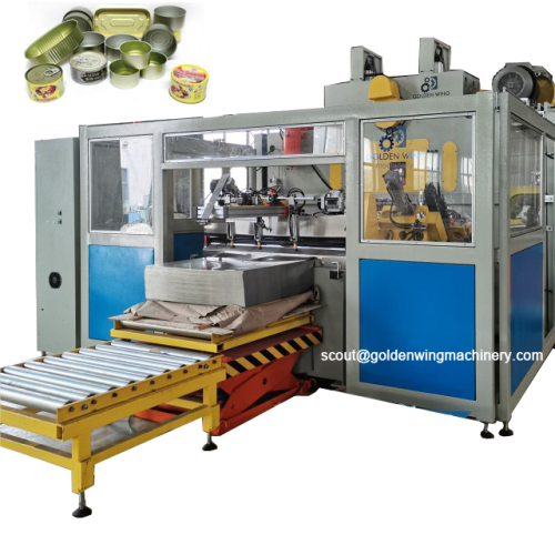 Metal Candy Tin Cans Making Machine Production Line