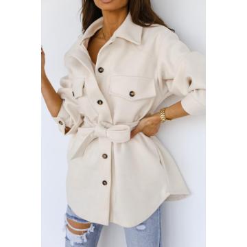 Women's Winter Trench Coats Lapel Outwear