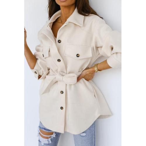 Women's Winter Trench Coats Lapel Outwear