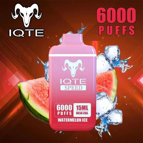 6000 Puffs Disposable Vape IQTE SPEED