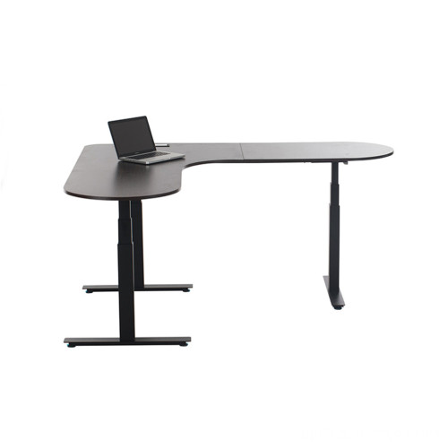 Degree L-Shaped Adjustable Height Desk