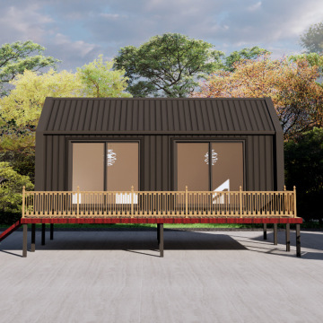 Portable Modular House Built with Durable Steel Structure
