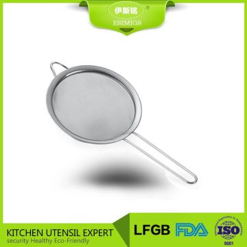 Round mesh seive colander