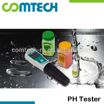 LCD Display PH Tester Kit with Buffer Solution n Soaking Solution / Water System Accessories PH Meter