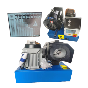 220V/380V 50HZ High Pressure Hydraulic Rubber Hose Crimping Machine